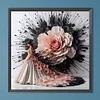 Magnifique Jupe Fille-Ronde Drill Diamond Painting-40*40CM