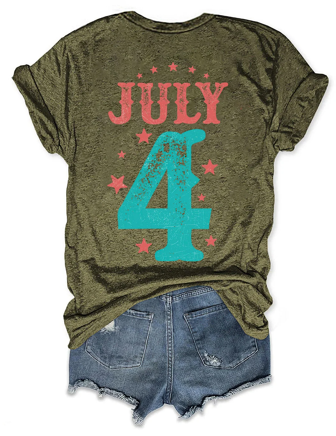 Land of the Free 4th of July T-shirt