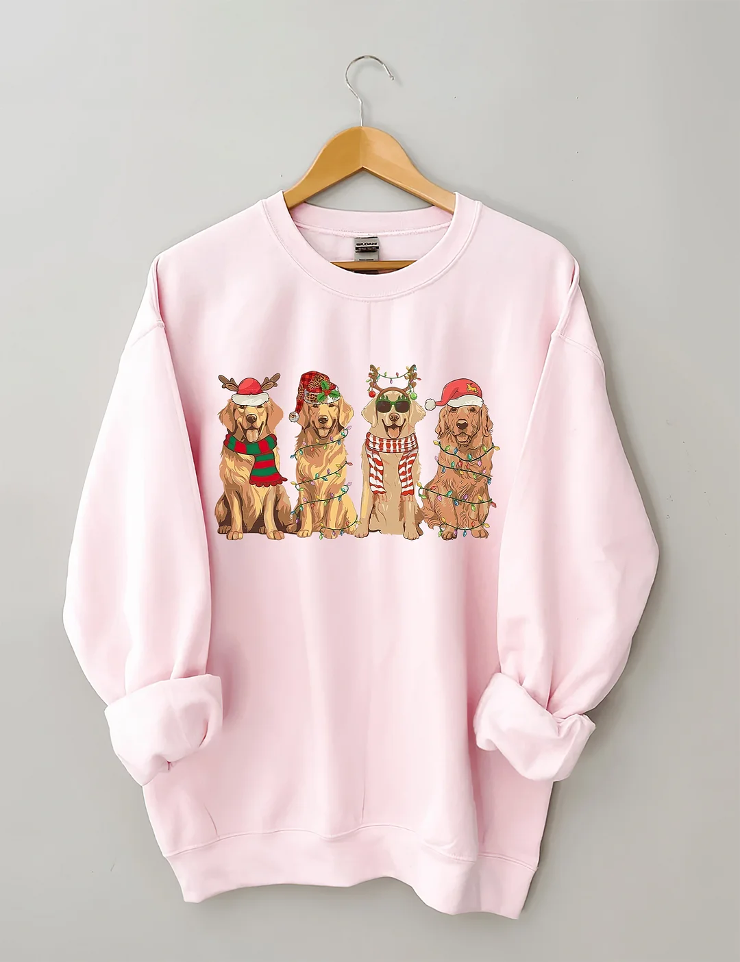 Golden Retriever Christmas Sweatshirt