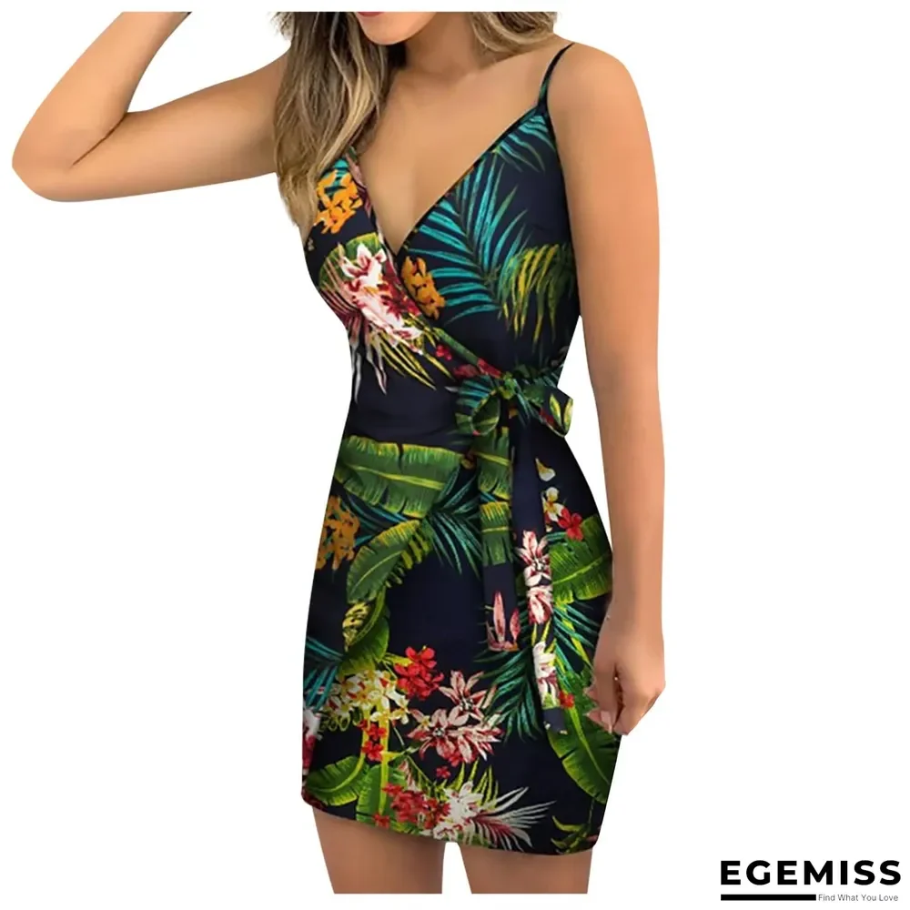 Broken Flower Thin Suspender Skirt | EGEMISS