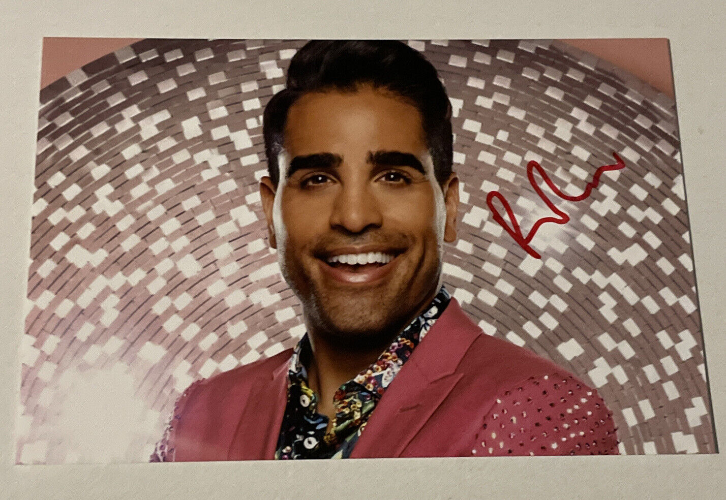 STRICTLY COME DANCING: DR. RANJ SINGH Hand SIGNED 6x4 Photo Poster painting Autograph TV