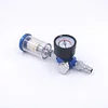 Air Pressure Regulator Gauge & Mini Inline Air Filter Separator JP/EU/US Adapter