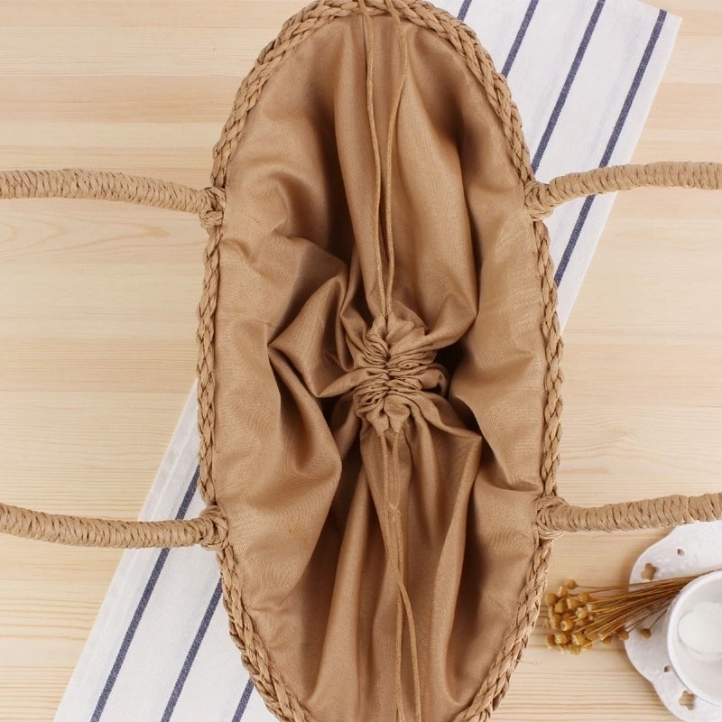 Women’s Large Straw Straw Bag