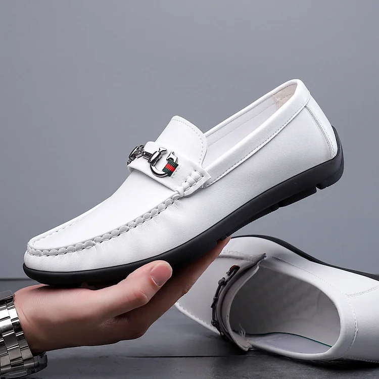 2022 Soft Leather Men's Shoes Soft Soles Men's Business Casual Shoes