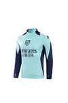 2024/2025 Arsenal Half-Pull Training Suit Royal Football Shirt 1:1 Thai Quality