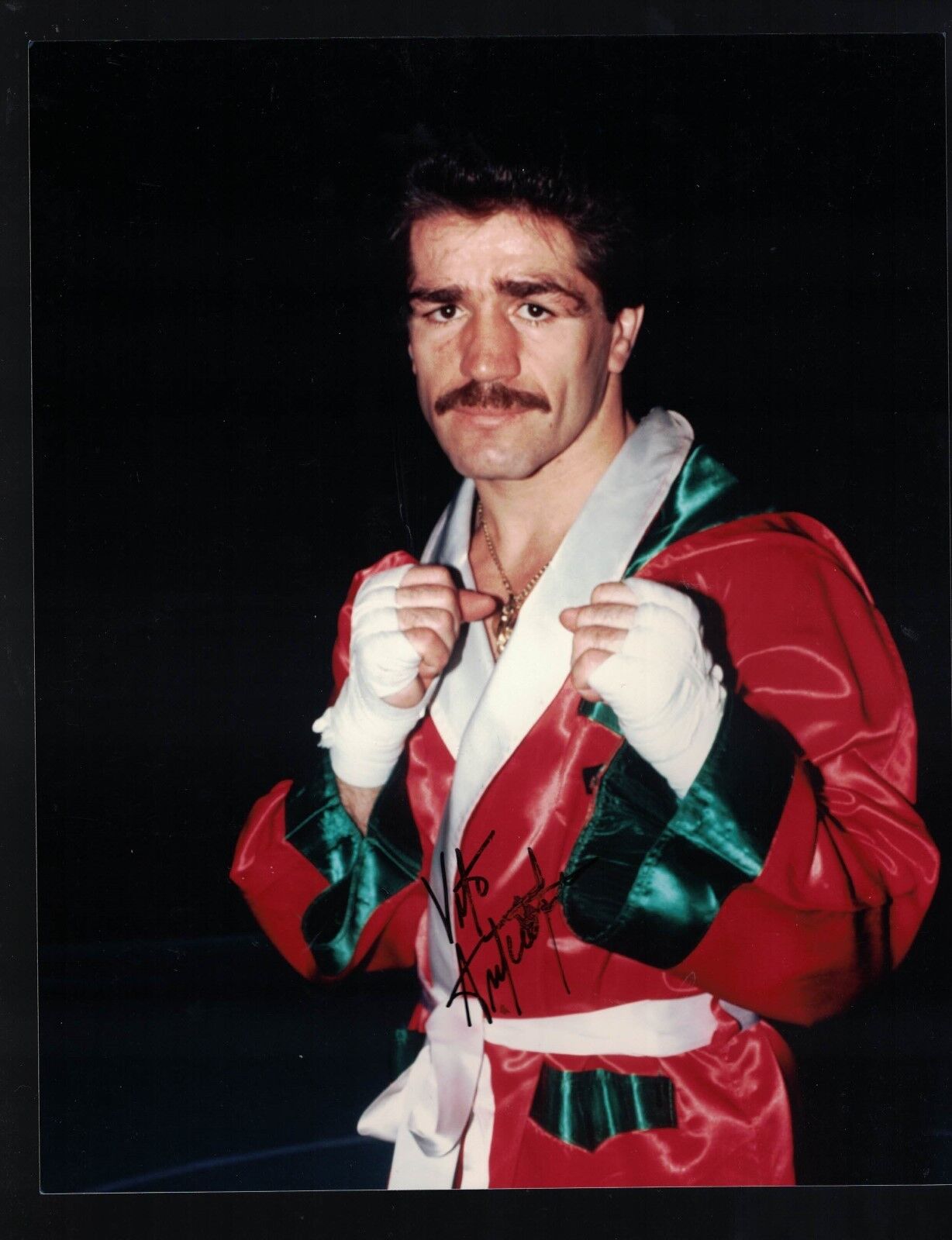 Vito Antuofermo Boxing Signed 8 x 10