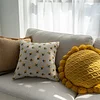 Sunflower Embroidery Home Living Creative Cushion Pillow Cover