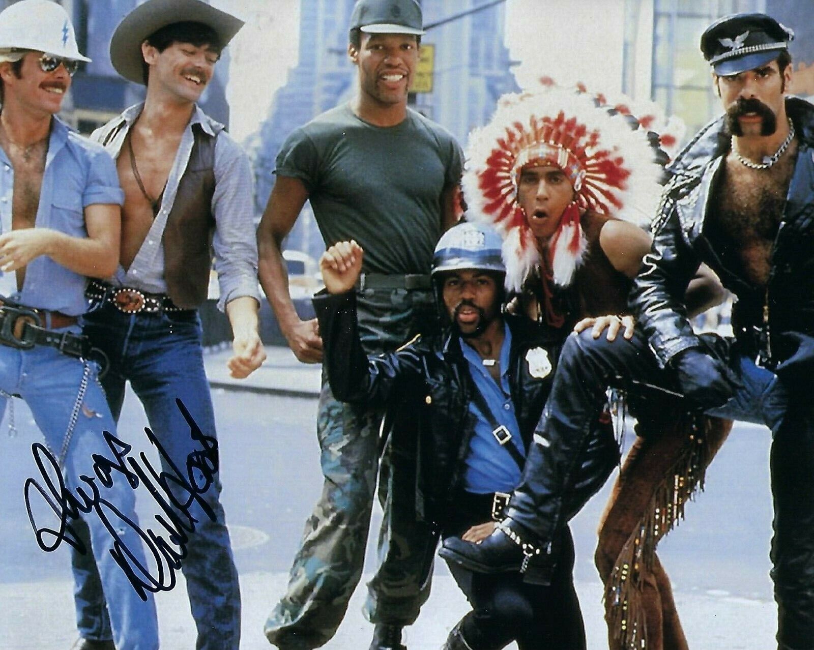 GFA The Village People Construction * DAVID HODO * Signed 8x10 Photo Poster painting D6 COA