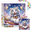 Diamond Painting -DIY Full Square Drill Gentleman Tiger (35*35CM)