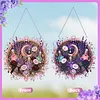 Celestial Moon Magic Sign DIY Diamond Painting Pendant Single Rhinestone
