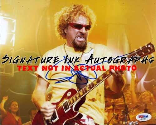 SAMMY HAGAR Signed 8x10 Autographed Photo Poster painting reprint1