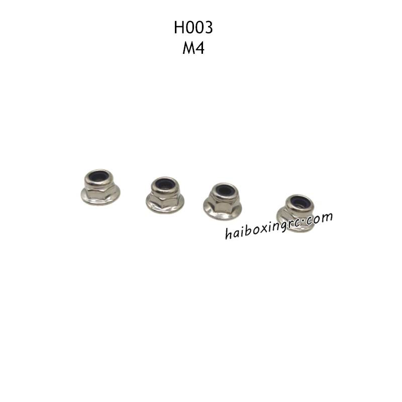 HBX 903A Brushless RC Car Parts M4 Flange Locknut H003