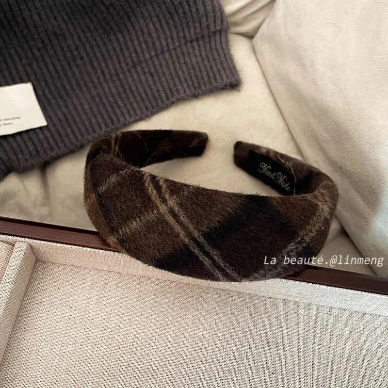 Elegant Retro Solid Color Cloth Hair Band