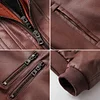 💥2025 New Arrivals!Men's Leather Fashion PU Leather Jacket Men's Coat