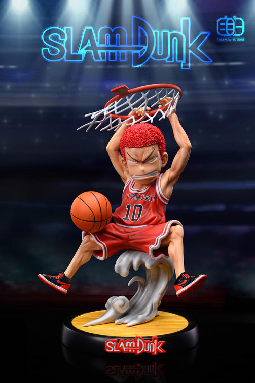 slam dunk resin statue