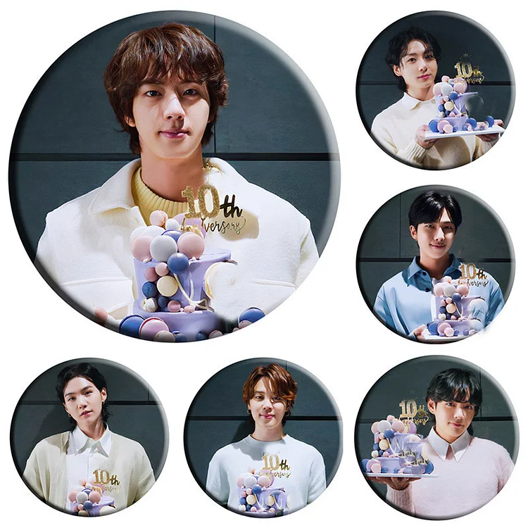 BTS Festa 9th Anniversary Mini Photo Album Keychain