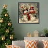 Diamond Painting-DIY Full Round Drill Snowman