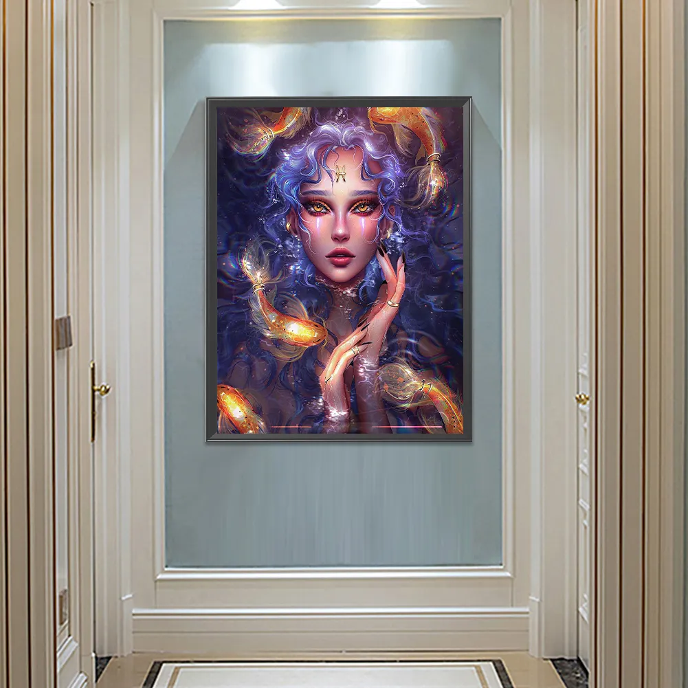 Diamond Painting - Full Round Drill - Beauty(Canvas|50*60cm)