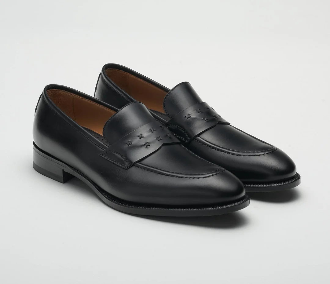 The Rimini Men's Dress Shoes Black