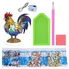 >SALE<Diamond Painting Desktop Decor with Light for Office Desktop Decor (Rooster)