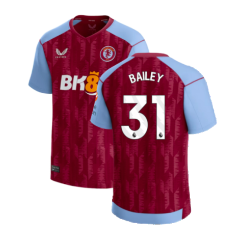 Aston Villa Leon Bailey 31 Home Trikot 2023-2024