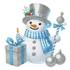 Acryl Weihnachten Schneemann schütteln Kopf - 5d DIY Handwerk Ornament