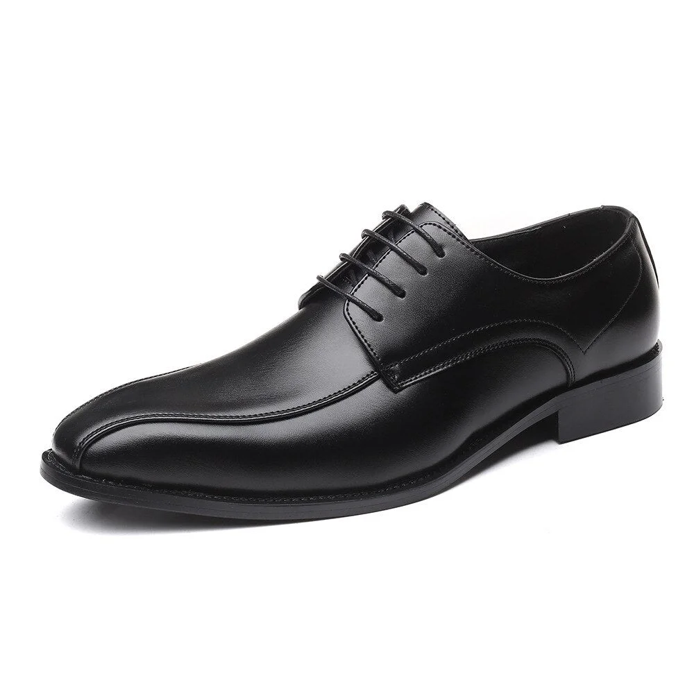 New Men'S Leather Shoes Man Dress Luxury Brand Elegant Design Business Formal Shoes Men Plus Size 11 Wedding Party rf56