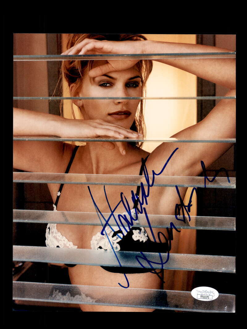 Natasha Henstridge JSA Coa Signed 8x10 Photo Poster painting Autograph