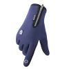 Gants coupe-vent imperm&eacute;ables antid&eacute;rapants pour &eacute;cran tactile