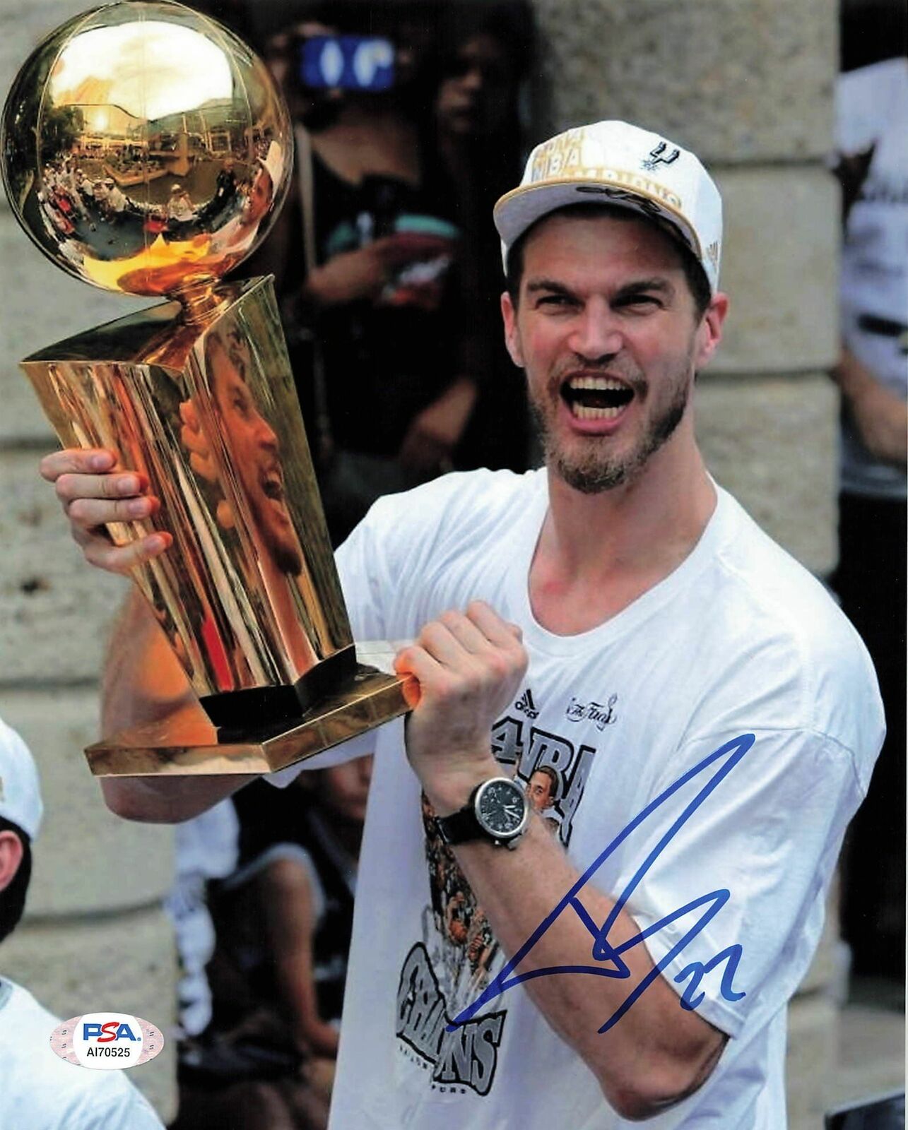 Tiago Splitter signed 8x10 Photo Poster painting PSA/DNA San Antonio Spurs Autographed