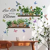 Natural Plants Love Home Wall Sticker Kitchen Room Decor