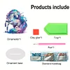 (US Local)DIY Unicorn Special Shaped Diamond Painting Tabletop Ornaments Kit Home Table Decor