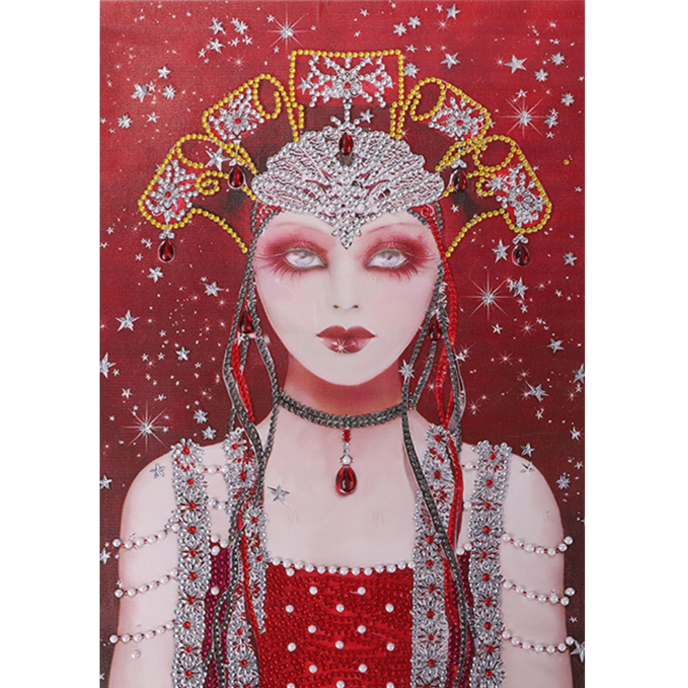 

Luxury Lady - Special Shaped Diamond Painting - 30*40CM, 501 Original