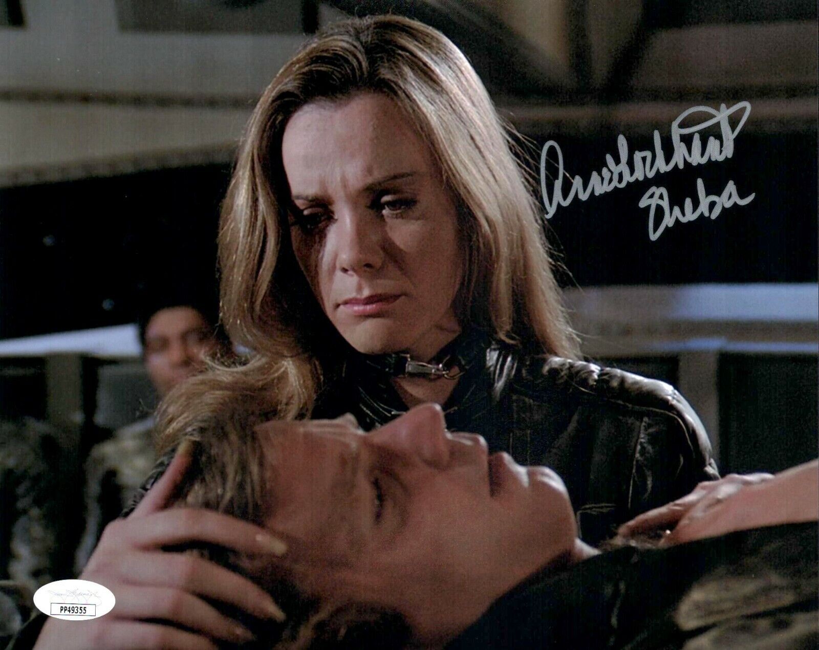 ANNE LOCKHART Signed BATTLESTAR GALACTICA 8x10 Photo Poster painting with JSA COA