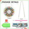 DIY Easter Egg Wreath Acrylic Special Shape Diamond Painting Hanging Pendant