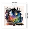 (Stamped/Counted) Magic Book - 11CT Cross Stitch 50*50cm/19.69*19.69in