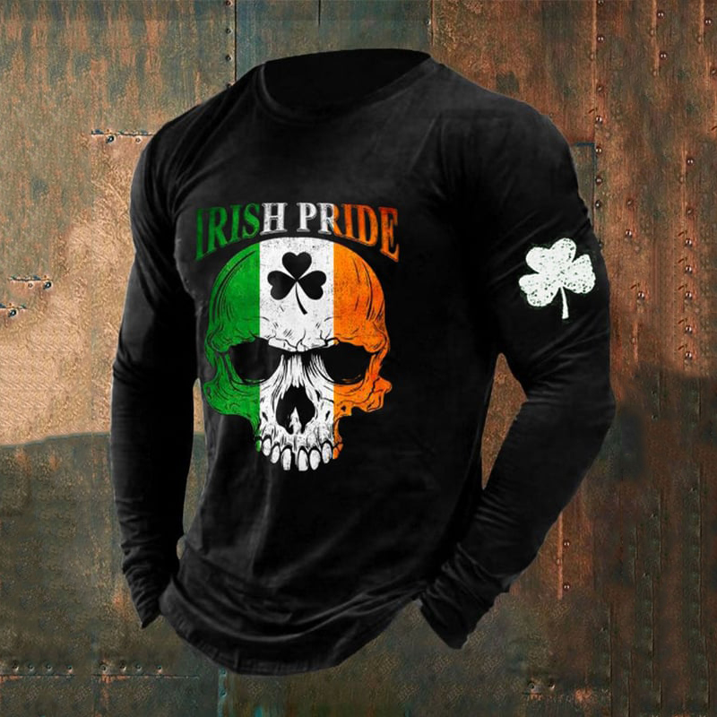 Comstylish Men's St. Patrick's Day Printed Casual T-Shirt