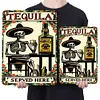 Tequila - Panneaux en &eacute;tain m&eacute;tallique(20*30cm/30*40cm)