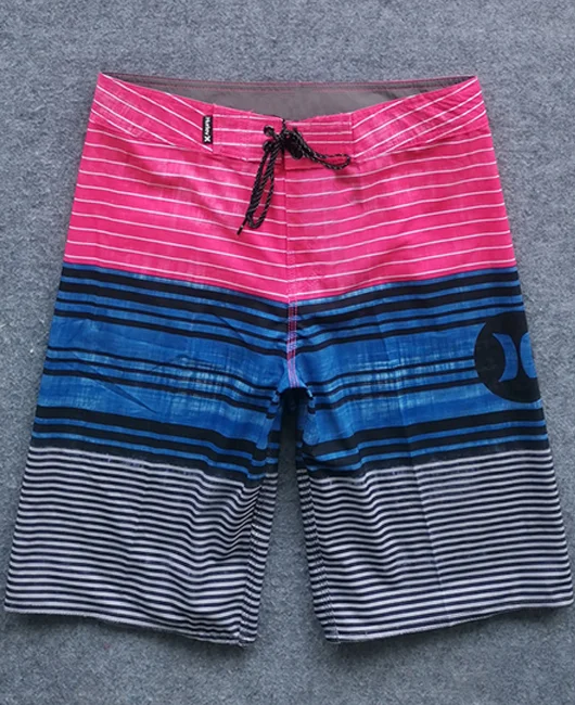 Vacation Sporty Calico Quick-Dry Breathable Drawstring Shorts 