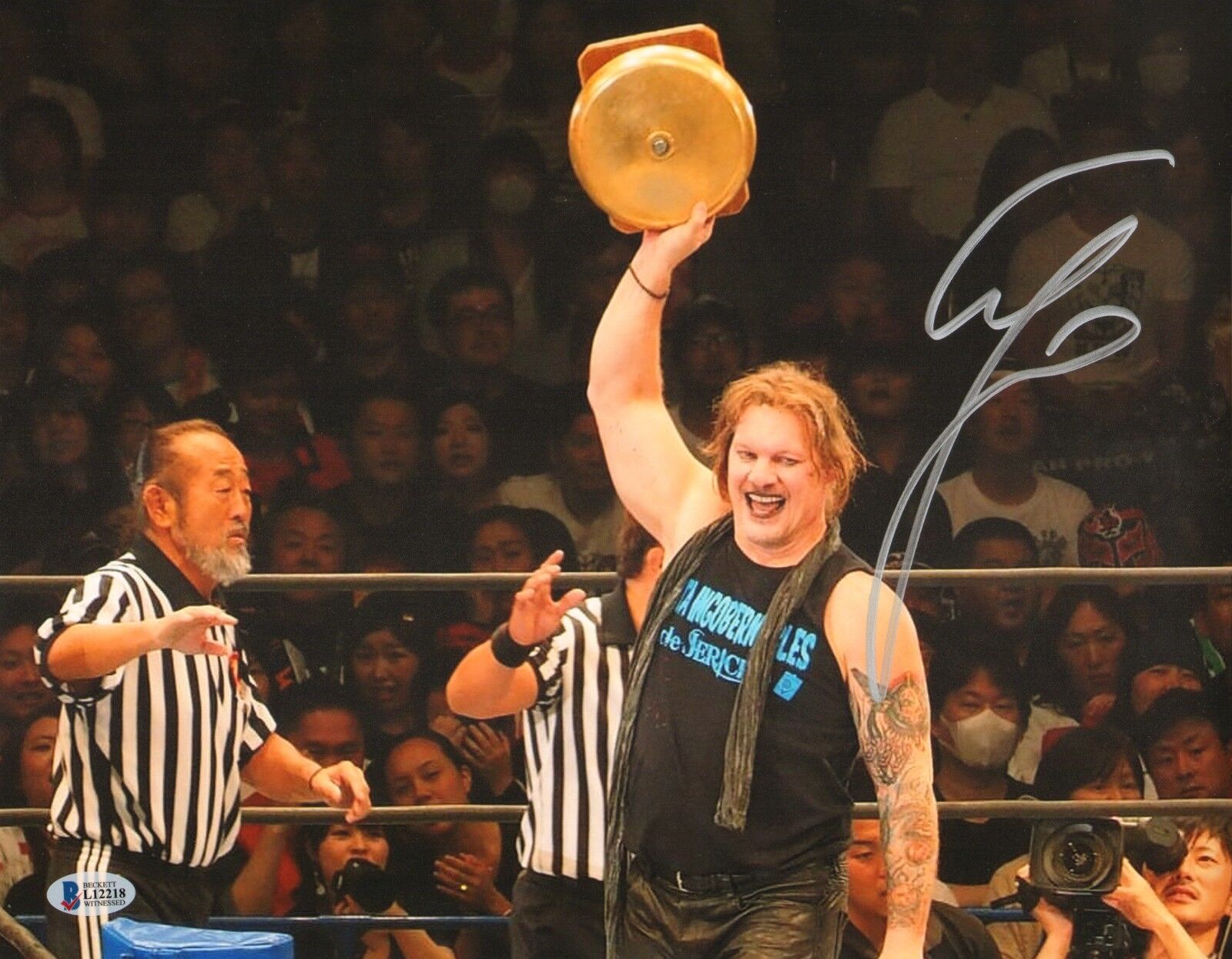 Chris Jericho Signed WWE 11x14 Photo Poster painting BAS COA New Japan Pro Wrestling Autograph 1