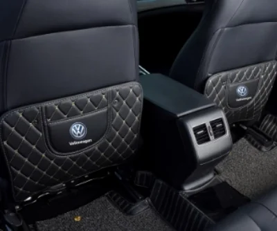 Car Rear Seat Back Anti-kick Pad Car Supplies Anti-dirty Anti-wear Protective Pad Storage Bag