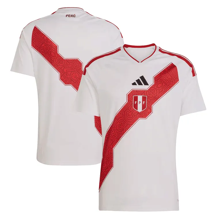 【S~4XL】Peru 2026 World Cup Home Jersey 1:1 Thai Quality