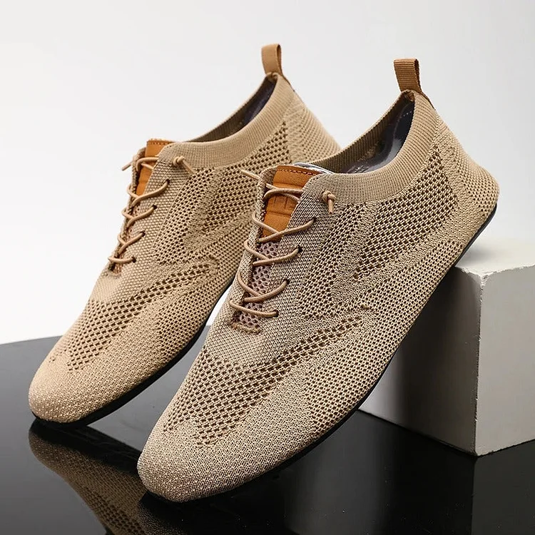 Breathable Mesh Slip-On Sneakers