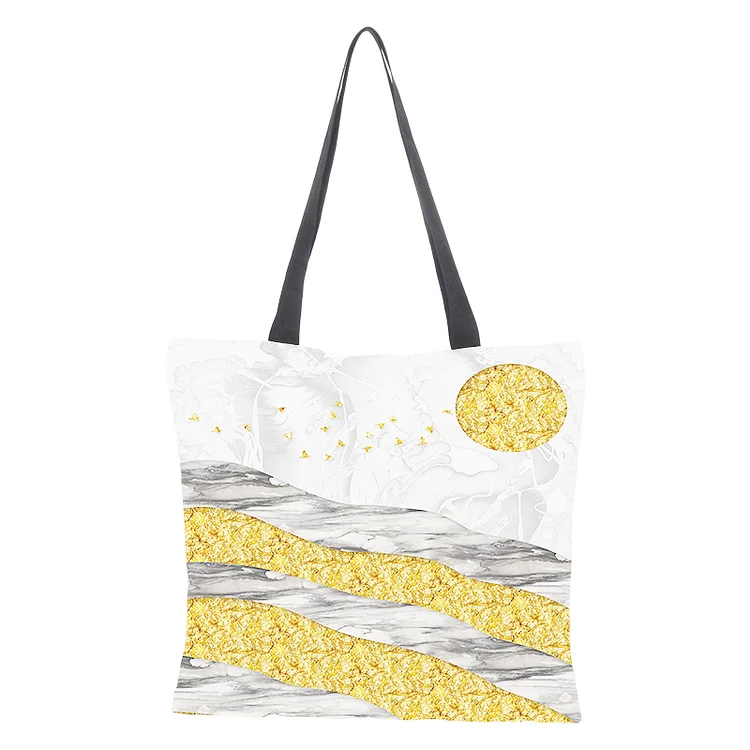 Linen Eco-friendly Tote Bag - Landscape