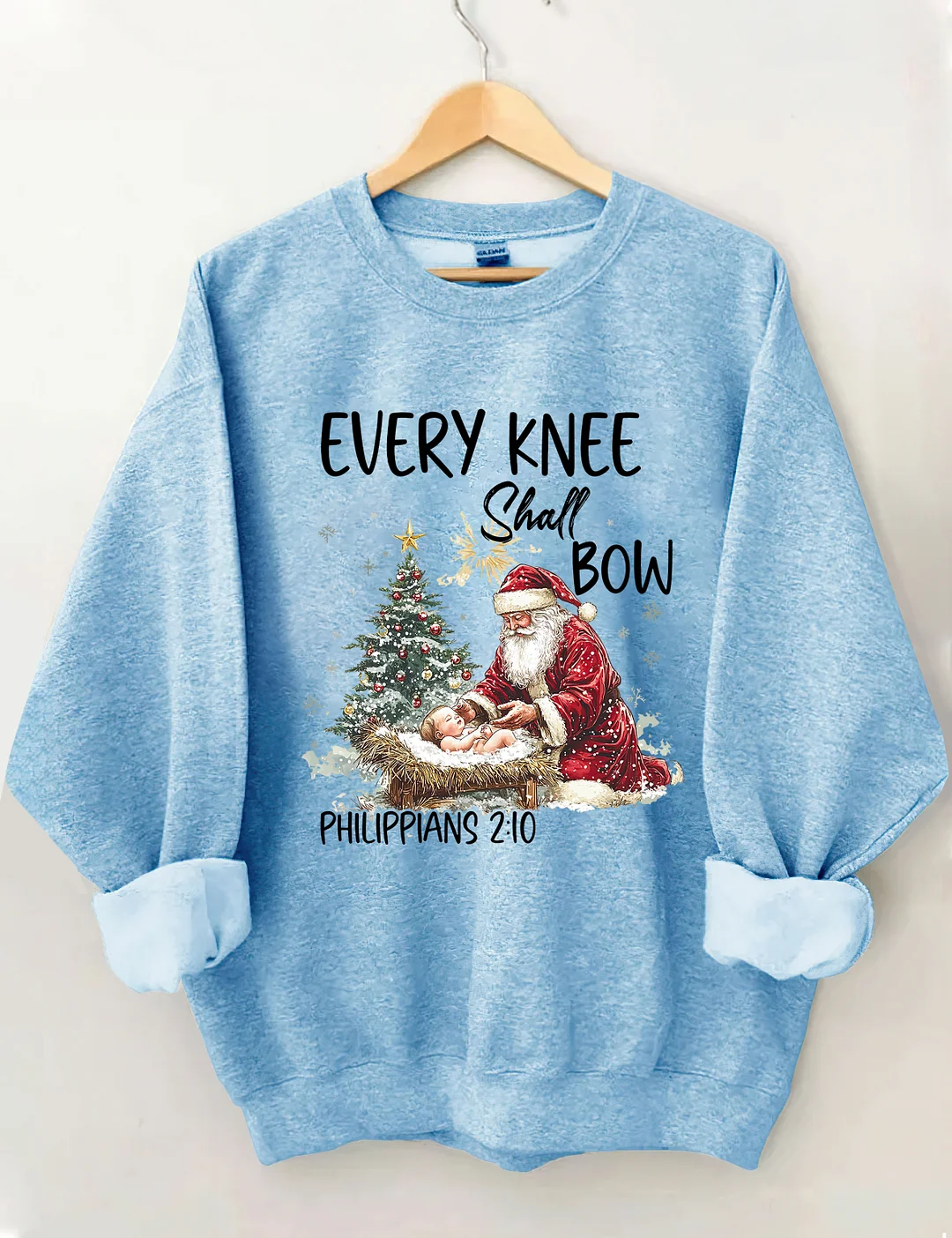 Every Knee Shall Bow Sweatshirt