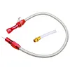 Transmission Dipstick Stainless Braided Hose for Chevrolet GM TH350 TH-400 700R4