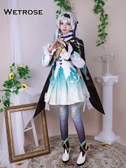 [Wetrose] In Stock SSR Firefly Honkai Star Rail Cosplay Costume Wig Full Set