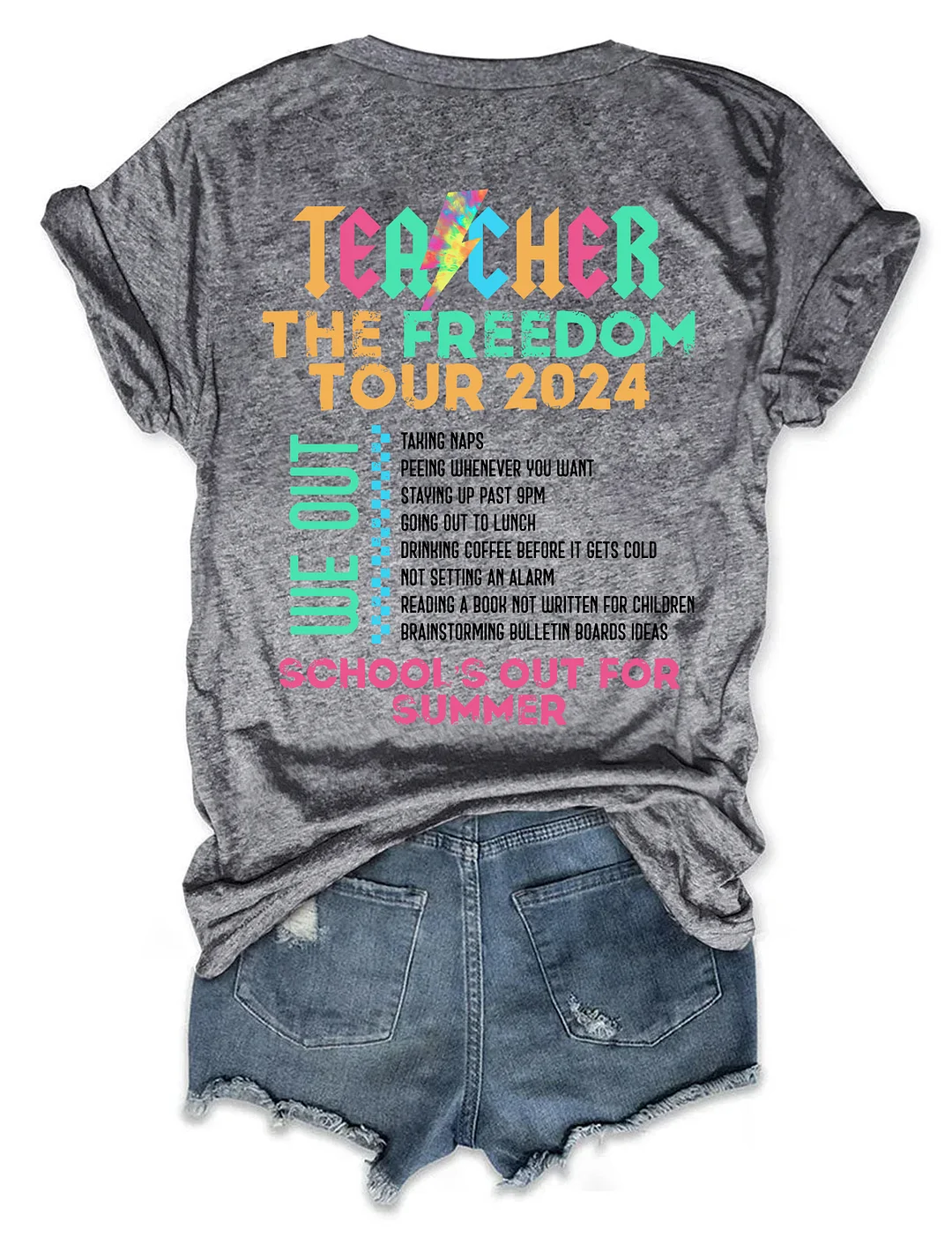 Teacher Summer Tour T-shirt