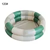 Inflatable Swimming Pool Baby  Outdoor Paddling Pool (Beige 90cm diameter)