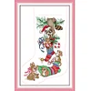 Xmas Stocking -16CT Stamped Cross Stitch Kit(30*44cm)